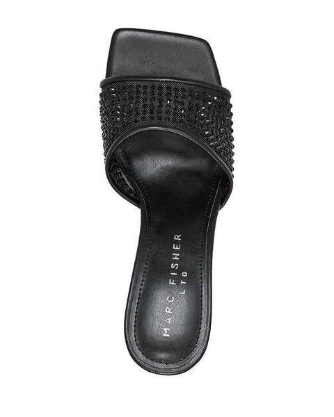 Marc Fisher Women's Black Delaney Sandals | Marc Fisher In Lebanon