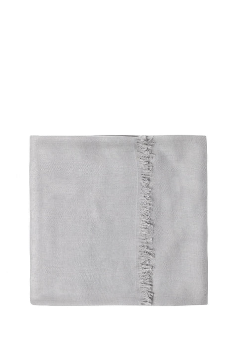 On 34th Women's Grey Solid Supersoft Wrap Scarf | On 34th In Lebanon