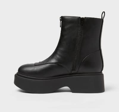 Wild Fable Women's Black Honor Ankle Combat Boots | Wild Fable In Lebanon