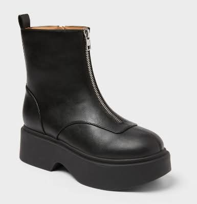 Wild Fable Women's Black Honor Ankle Combat Boots | Wild Fable In Lebanon