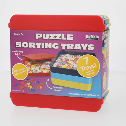 Buffalo Games 7 Count Puzzle Sorting Trays | Buffalo Games In Lebanon