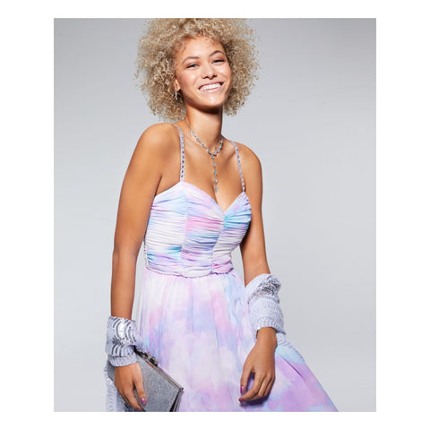 Trixxi Women's Multicolor Embellished Maxi Evening Dress | Trixxi in Lebanon
