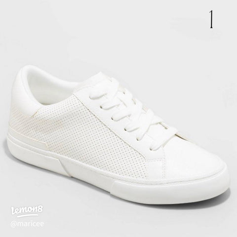 A New Day Women's White Maddison Sneakers | A New Day In Lebanon