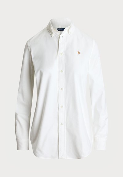 Polo Ralph Lauren Women's White Stretch Slim Fit Oxford Shirt | Polo Ralph Lauren In Lebanon