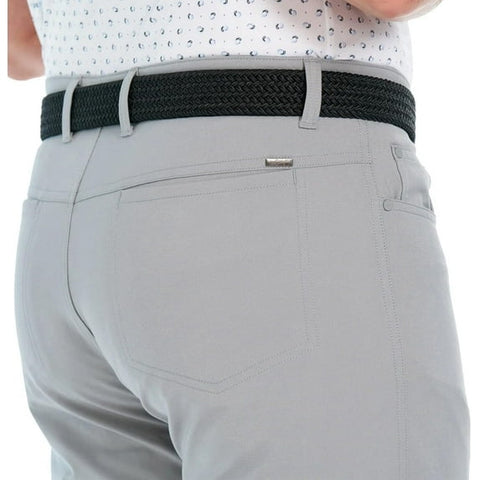 Greg Norman Men's Gray Classic 5 Pocket 4-Way Stretch Pants | Greg Norman In Lebanon