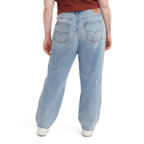 Levi's Women's Light Blue Plus Size 94 Baggy Jeans |Levi's In Lebanon