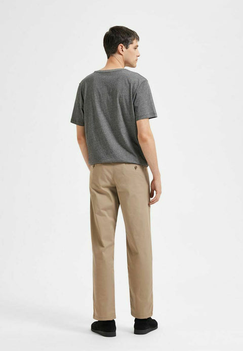 Selected Homme Men's Sand Chino Trousers | Selected Homme In Lebanon