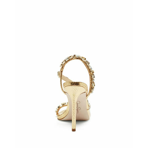 Jessica Simpson Women's Gold Jaycin Heeled Sandals | Jessica Simpson In Lebanon