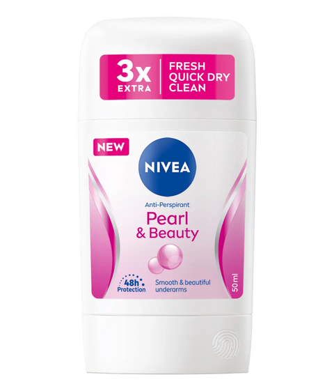 Nivea Pearl & Beauty Anti-Perspirant Deo Stick 50ml | Nivea In Lebanon