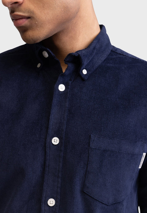 Redefined Rebel Men's Navy Park Regular Fit Shirt | Redefined Rebel In Lebanon