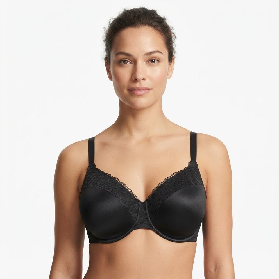 Bali Women's Black Comfort Smoothing Light Lift Underwire Bra