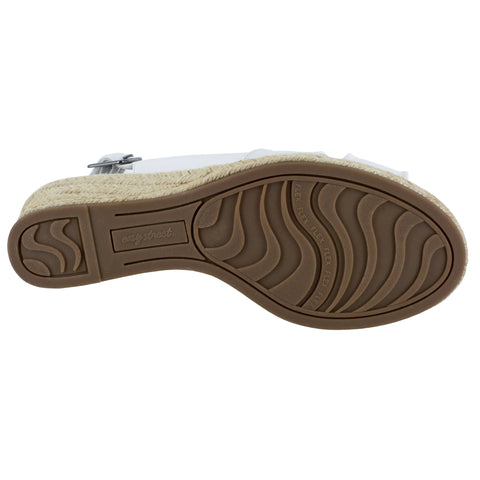 Easy Street Women's White Maureen Espadrille Slingback Sandals |Easy Street In Lebanon