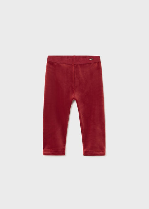 First Impressions Baby Red Wine Basic Velvet Pants ABFK2421