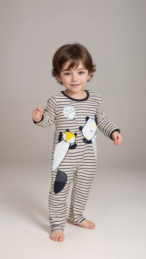 Boboli Baby Boy Multicolor Overall | Boboli In Lebanon