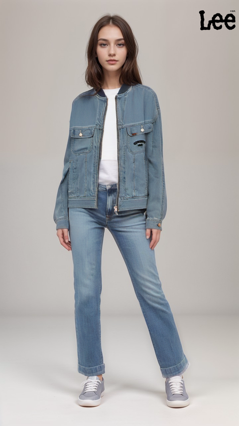 Lee Unisex Denim Zipper Jacket | Lee in Lebanon