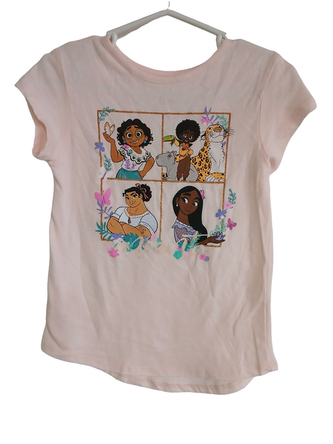 Disney Girl's Pink Encanto Printed T-Shirt | Disney In Lebanon