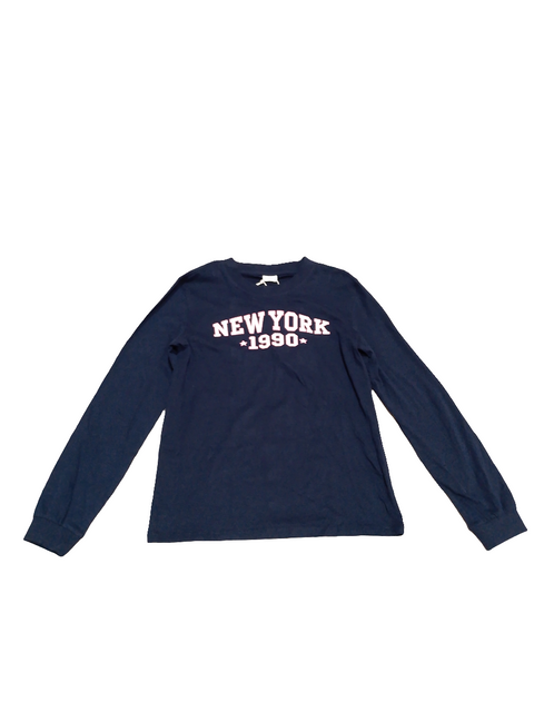 S.Oliver Girl's Navy Long-Sleeve Blouse |S.Oliver in Lebanon