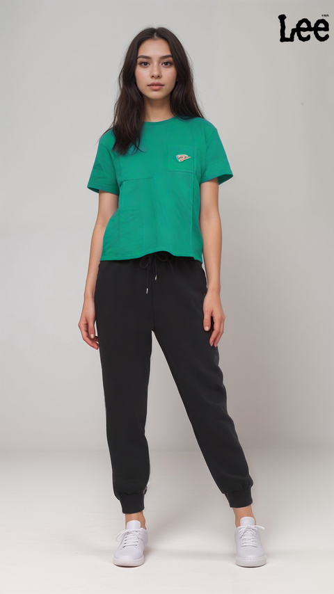 Lee Women's Green Short-Sleeve T-Shirt | Lee in Lebanon