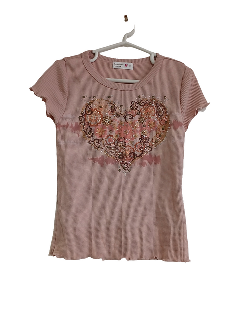 Beautees Girl`s Rose T-Shirt | Beautees In Lebanon