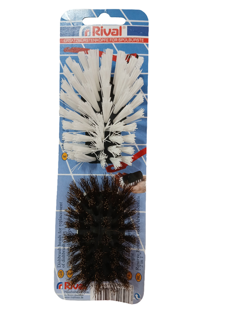 Rival Replacement Brush Heads For Dishwashing Brush 2pcs | Rival In Lebanon