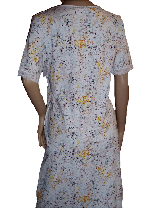 Cybele Women's White Floral Sleep Dress | Cybele in Lebanon