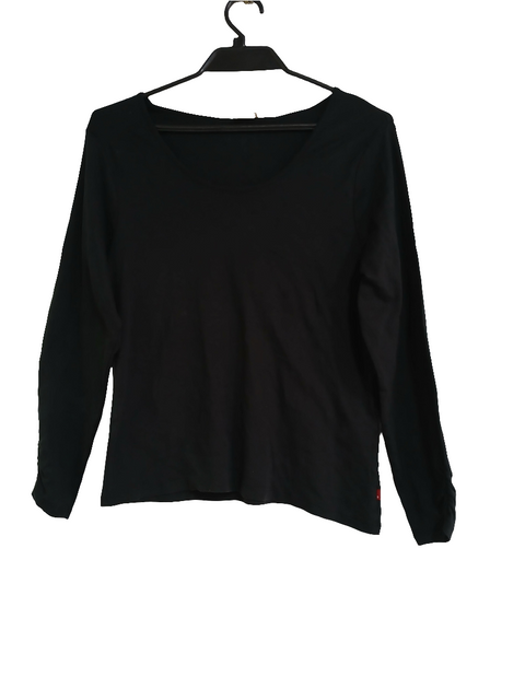 Levis Women's Black Cotton Round Neck Blouse | Levis In Lebanon