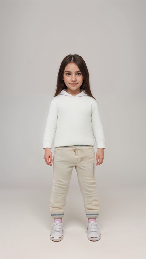 S.Oliver Girl's Beige Slim Pants |S.Oliver in Lebanon