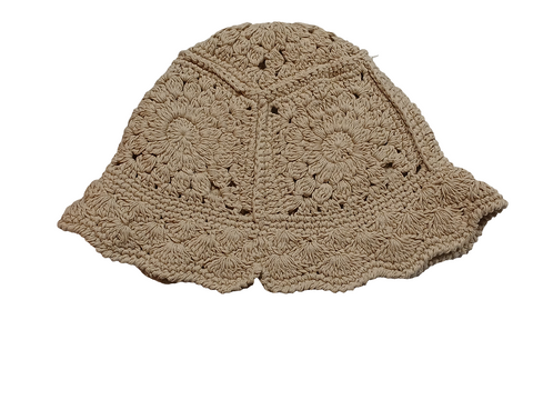 Forever21 Women's Beige Checker Knit Bucket Hat | Forever21 In Lebanon