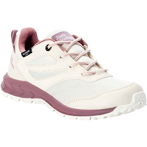 Jack Wolfskin Girl's White Woodland Texapore Low K Sneakers |Jack Wolfskin in Lebanon