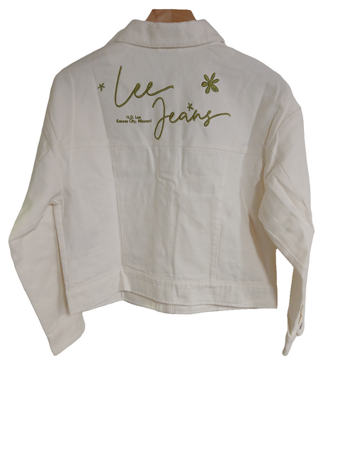 Lee Women's White Buttoned Jacket | Lee in Lebanon
