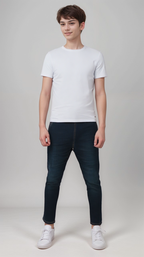 POMPdeLUX Boy's Dark Blue Jeans |POMPdeLUX in Lebanon