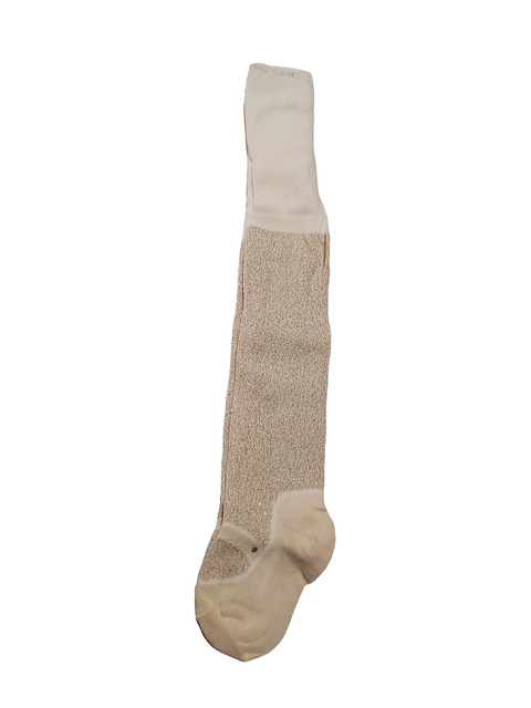 Boboli Baby Girl White & Gold Wool Tight |Boboli in Lebanon