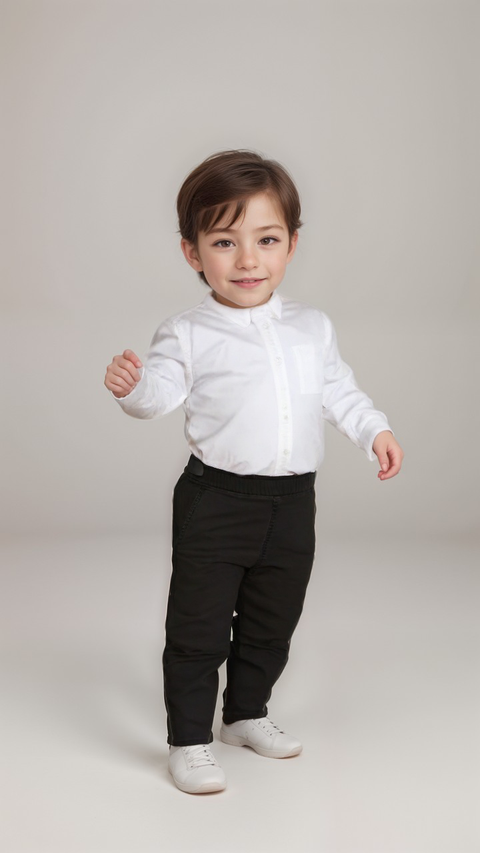 POMPdeLUX Baby Boy's Black Nice Lt Jeans |POMPdeLUX in Lebanon