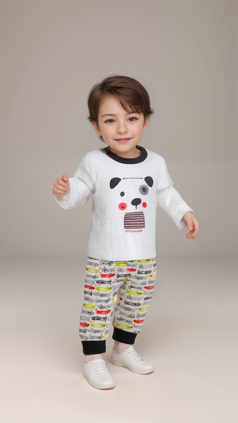Boboli Baby Boy's White Set| Boboli in Lebanon
