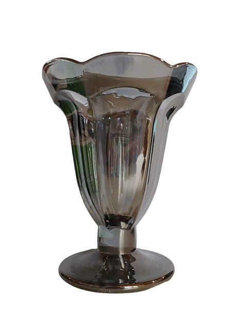 Deli Glass Metallic Silver Multifunctional Cups 190ml 6Pcs (KB056) | Deli Glass In Lebanon
