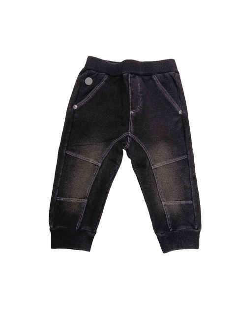 Boboli Baby Boy Washed Black Pants | Boboli In Lebanon