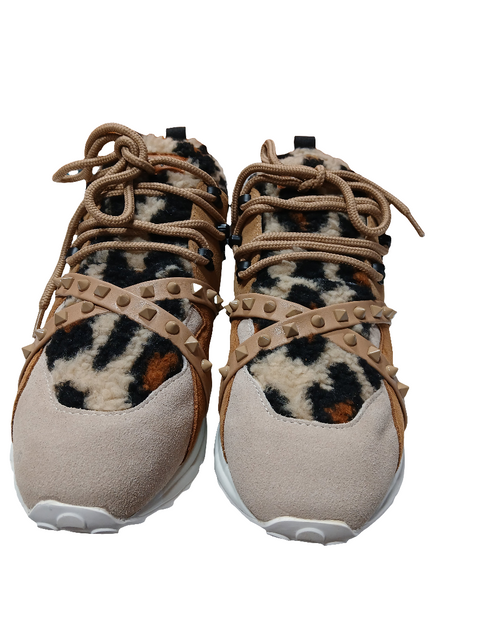 Steve Madden Women's Multicolor Animal Printed Curb-F Sneakers |Steve Madden In Lebanon