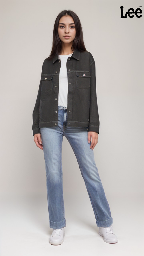 Lee Women's Black Denim Jacket | Lee in Lebanon