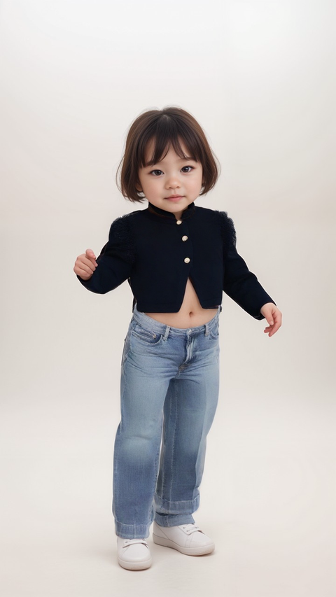 Boboli Girl's Navy Blue Long-Sleeve Cardigan| Boboli in Lebanon