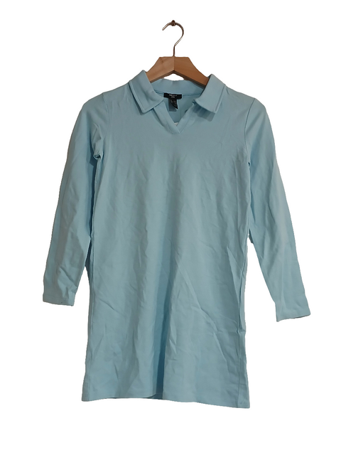 Forever 21 Girl's Light Blue Long Sleeve Dress | Forever 21 In Lebanon