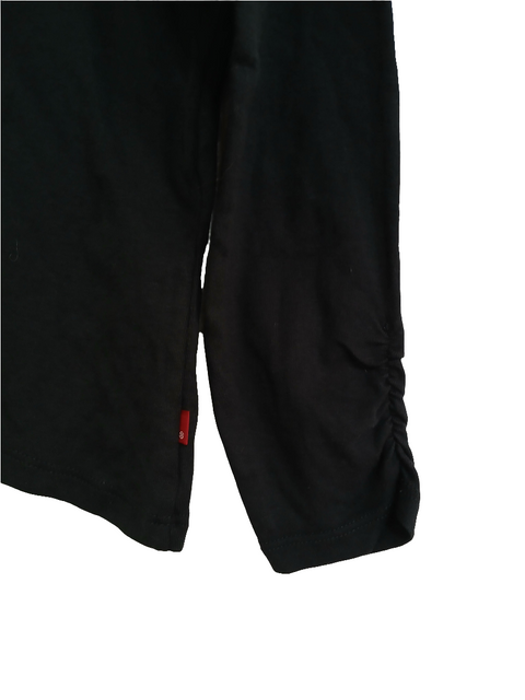Levis Women's Black Cotton Round Neck Blouse | Levis In Lebanon