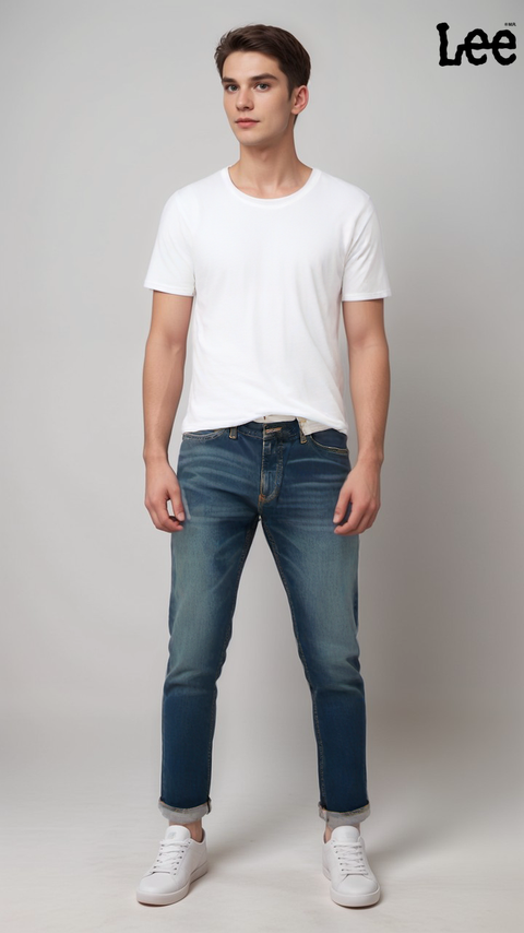 Lee 726 Men's Blue Regular Straight Jeans | Lee in Lebanon