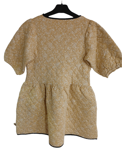 POMPdeLUX Girl's Yellow Long-Sleeve Dress |POMPdeLUX in Lebanon