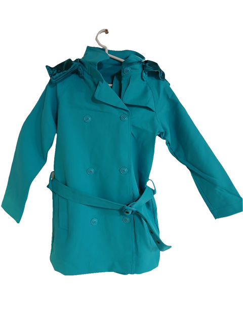 Boboli Girl's Turquoise Coat| Boboli in Lebanon