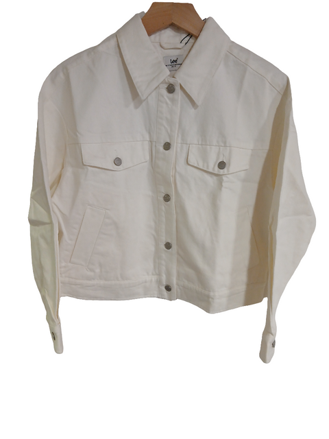 Lee Women's White Buttoned Jacket | Lee in Lebanon