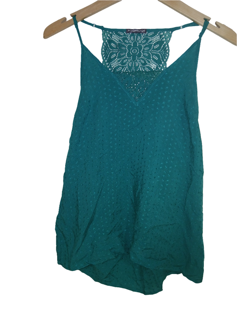 Rougegorge Women's Green Sleeveless Pajama Top |Rougegorge in Lebanon
