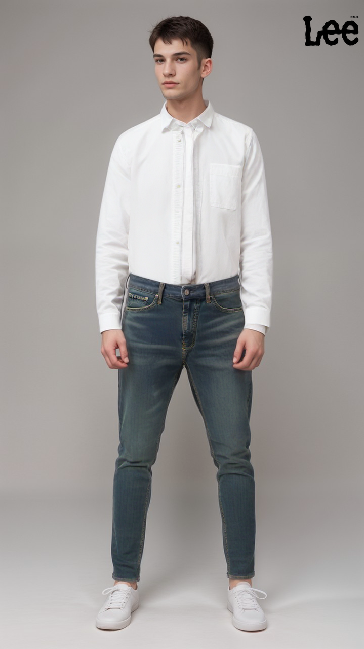 Lee Men's Blue X-Line Straight Jeans | Lee in Lebanon