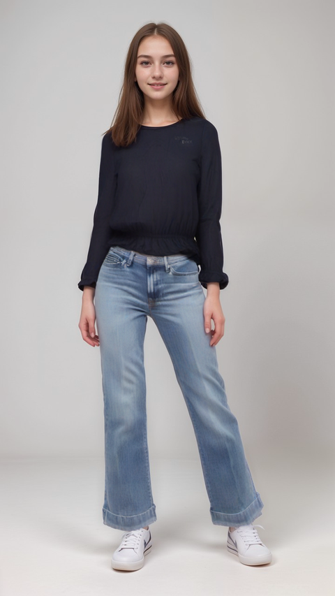 S.Oliver Girl's Navy Long Sleeve Sweatshirt  | S.Oliver In Lebanon