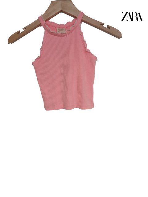 Zara Girl's Pink Sleeveless Blouse |Zara in Lebanon