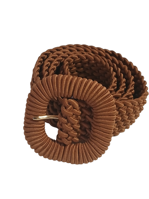 C & A Women's Camel Knitted Belt | C & A In Lebanon